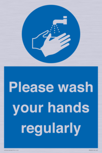 Please wash your hands regularly